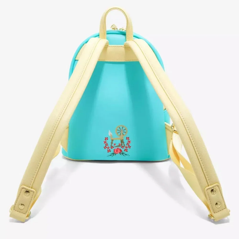 Loungefly Disney Sleeping Beauty Floral Aurora Mini Backpack - Picture 3 of 4